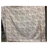 Grey Paisley Quilt