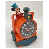 1970's Bradley Mickey Mouse Talking Alarm Clock
