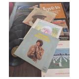 Vinyl Records Featuring Nat King Cole, Tom Jones,