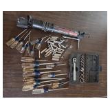 Craftsman Screwdrivers, Sockets, Ratchet, Work Lig