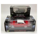 GreenLight 1958 Plymouth Fury, GMC CCKW 353 Models