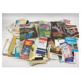 Huge lot 1980s era Travel ephemera Brochures, Pamp
