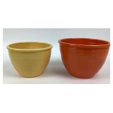 Fiesta Mixing Bowls, Orange & Yellow