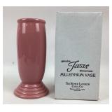 Fiesta Millennium Vase in Rose Pink