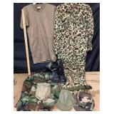 US Military Apparel, Boots, Shovel