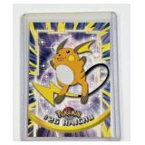 Pokmeon Vintage Topps Raichu Card