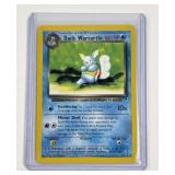 Pokemon Vintage Dark Wartortle Card