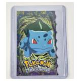 Pokmeon Vintage Topps Die Cut Bulbasaur Card