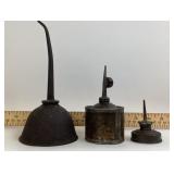 Metal Oil Cans