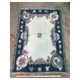 Rose Tapestry Blanket