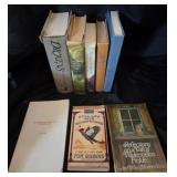 Books by Charles Dickens, Willa Cather, Tom Robbin
