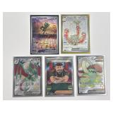 5 Pokemon Full Art Cards