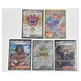 5 Pokemon Full Art Cards