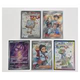 5 Pokemon Full Art Cards