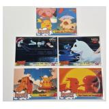 5 Vintage Pokemon Topps Cards