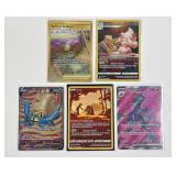 5 Pokemon Full Art Cards