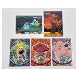5 Vintage Pokemon Topps Cards