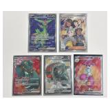 5 Pokemon Full Art Cards
