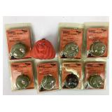 Vintage Halloween NOS Ball Necklace & Foam Jack o'