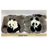 Genuine Fur Bags: Panda Design