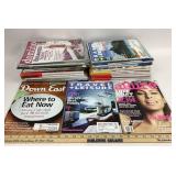 Magazines: Oprah, Better Homes, Allure, Real Simpl
