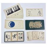 1934 G.P. Guibor Stereoscopic Charts for Adults &