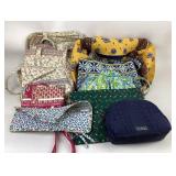 Vera Bradley Quilted Tote Bags, Travel Accessories