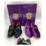 Men's Viotti Dress Shoes, Velvet Bow Tie