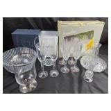 Waterford, Bohemia, Gorham, Arcopal Crystal Glassw