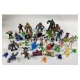 Action Figures including TMNT, Marvel, Disney +