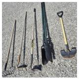 Master Force Post Hole Diggers, Short Handle