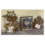 Framed Portrait, musical instrument wall decor