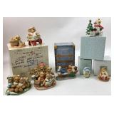 Cherished Teddies Figurines with Boxes