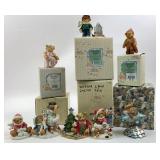 Cherished Teddies Figurines With Boxes