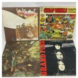 Vinyl Records: Led Zeppelin, Janis Joplin, Grand F