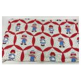 Raggedy Ann & Andy Vintage Quilt