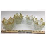Frosted Petal Lamp Shades