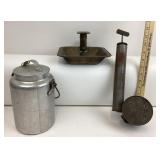Aluminum Milk Can, Metal Sprayer, Brass Chamber St