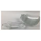 Indiana Glass Banana Split Dessert Dishes