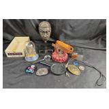 R.G. Dun Cigar Box, Magnifiers, Belt Buckles, Deco