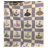 Southern Belle Hand Stitched Quilt 95 x 75