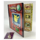 Vintage Pokemon Binder with empty pack