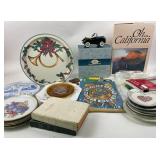 Plates, Playskool Board, Model Car, Book+