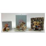 Cherished Teddies Figurines, Astrid, Sally & Skip,