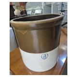 American Stoneware Crock 6 Gallon 2 Tone With