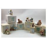Cherished Teddies Figurines with Boxes