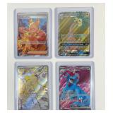 4 Pokemon Full Art Cards