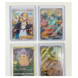 4 Pokemon Full Art Cards