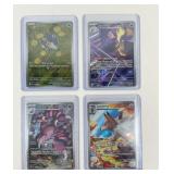 4 Pokemon Full Art Cards