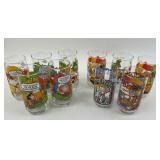 Vintage 80s McDonald's Peanuts, Muppets Glasses